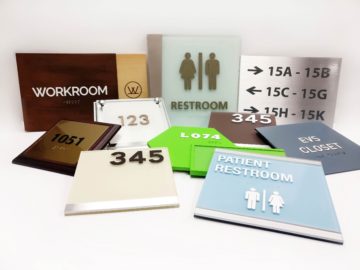 Poly offers all types of ADA Signage to fit your needs